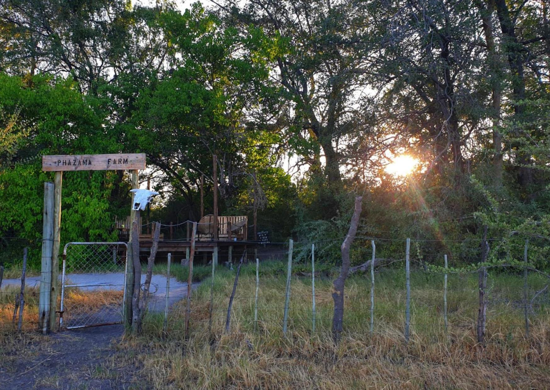 Phazama Farm Villa Maun Buitenkant foto